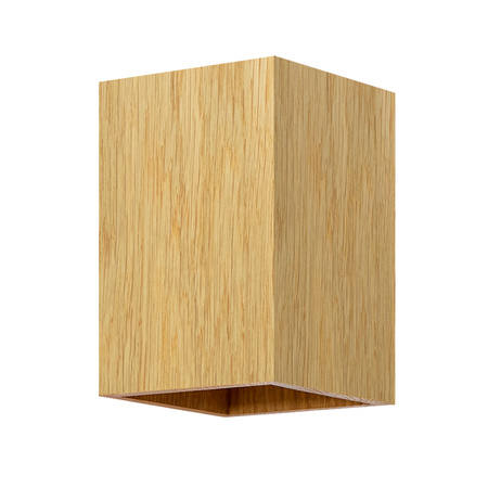 Kinkiet dębowy 10x15 cm Pionowy