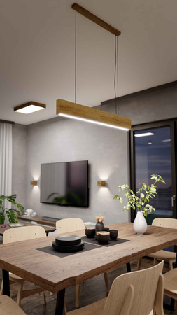 Dębowa belka 90 cm 3000K