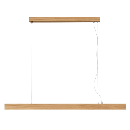 Lampa dębowa SLIM 120 cm 4000K - LED Wood