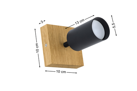 Lampa MODERN - 1 x GU10 - 10x10 cm
