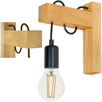 Kinkiet dębowy LUPO