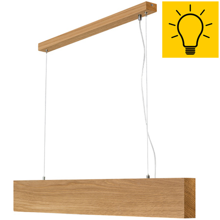 Dębowa belka 90 cm 3000K