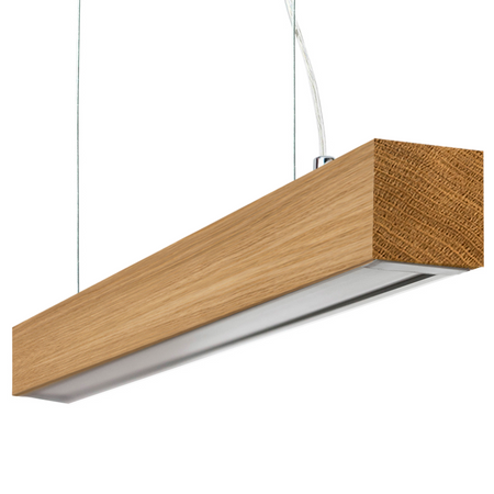 Lampa dębowa SLIM 60 cm 4000K