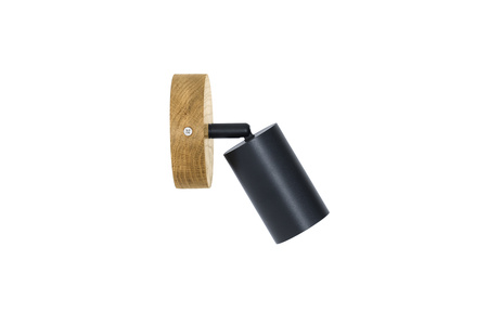 Lampa MODERN - 1 x GU10 - Fi 10 cm - OWAL - LED Wood