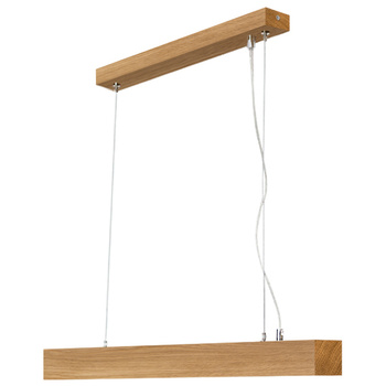 Lampa dębowa SLIM 60 cm 4000K