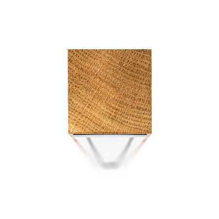 Kinkiet dębowy SLIM 60 cm 4000K - LED Wood