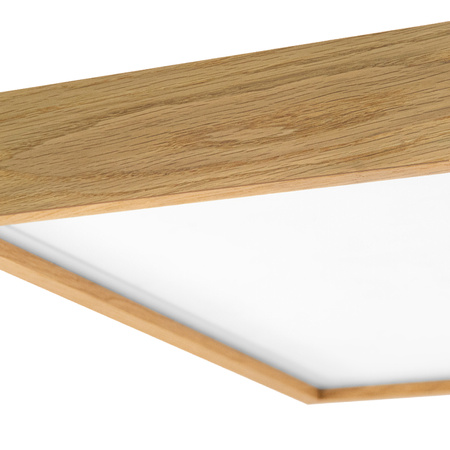 Plafon dębowy 62x62cm 40W