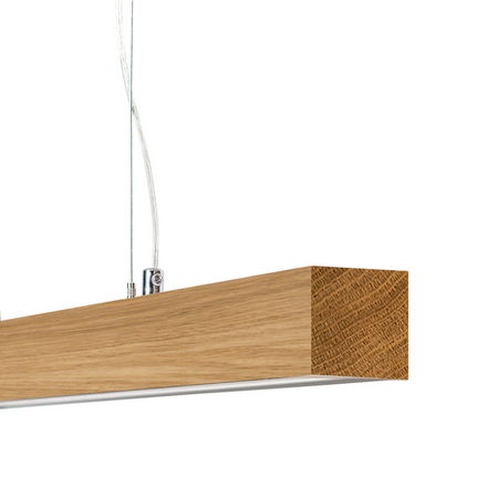 Lampa dębowa SLIM 90 cm 4000K