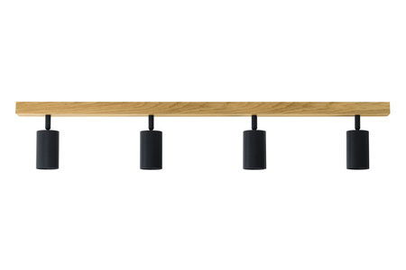 Lampa MODERN - 4 x GU10 - L=90 cm - LED Wood