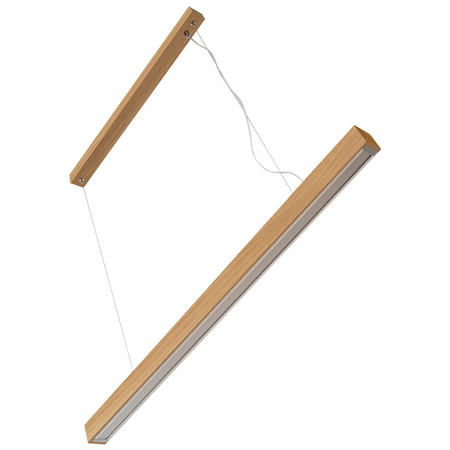 Lampa dębowa SLIM 90 cm 4000K
