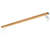 Lampa MODERN Biała - 2 x GU10 - L=90 cm - LED Wood