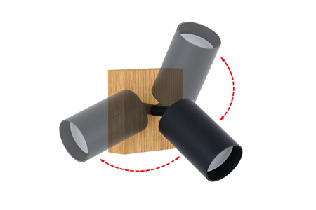 Lampa MODERN - 1 x GU10 - 10x10 cm