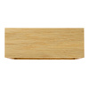 Kinkiet dębowy 27x10 cm Poziomy