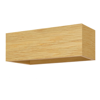 Kinkiet dębowy 27x10 cm Poziomy