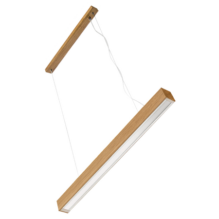 Lampa dębowa SLIM 60 cm 3000K