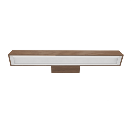 Kinkiet dębowy SLIM 40 cm 4000K Palisander