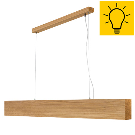 Dębowa belka 140 cm 3000K