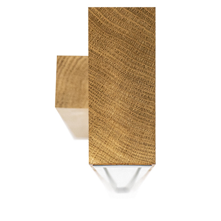 Kinkiet dębowa belka 60 cm 4000K