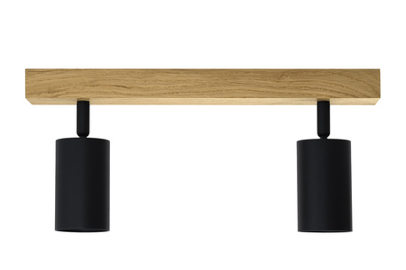 Lampa MODERN - 2 x GU10 - L=35 cm - LED Wood