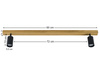 Lampa MODERN - 2 x GU10 - L=90 cm